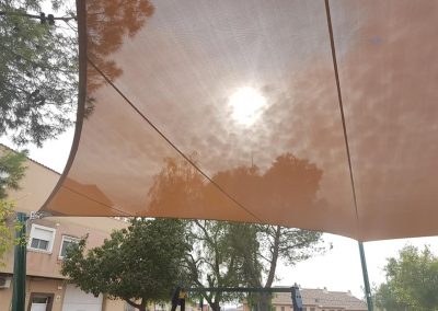 Arquitectura textil - Pergolas para jardines y parques con la mejor sombra.